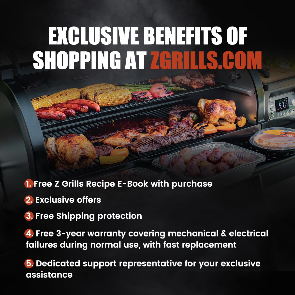 Z GRILLS MULTITASKER 11002B WI-FI (2026 UPGRADE) product view 3