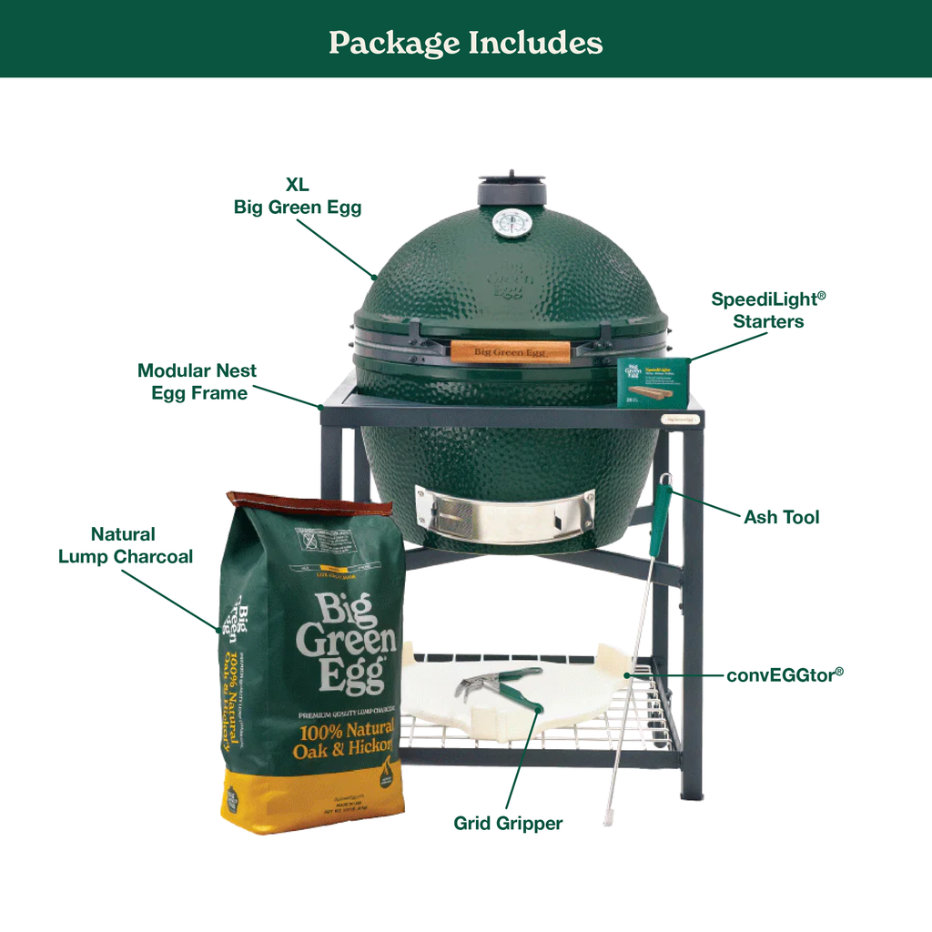 Big Green Egg XL Big Green Egg in Modular Nest Package product view 1
