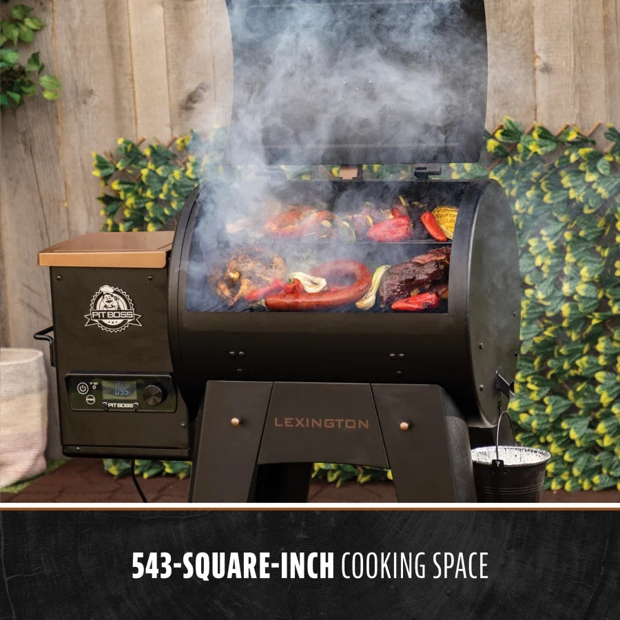 Pit Boss Lexington 500 Wood Pellet Grill - Onyx Edition product view 2