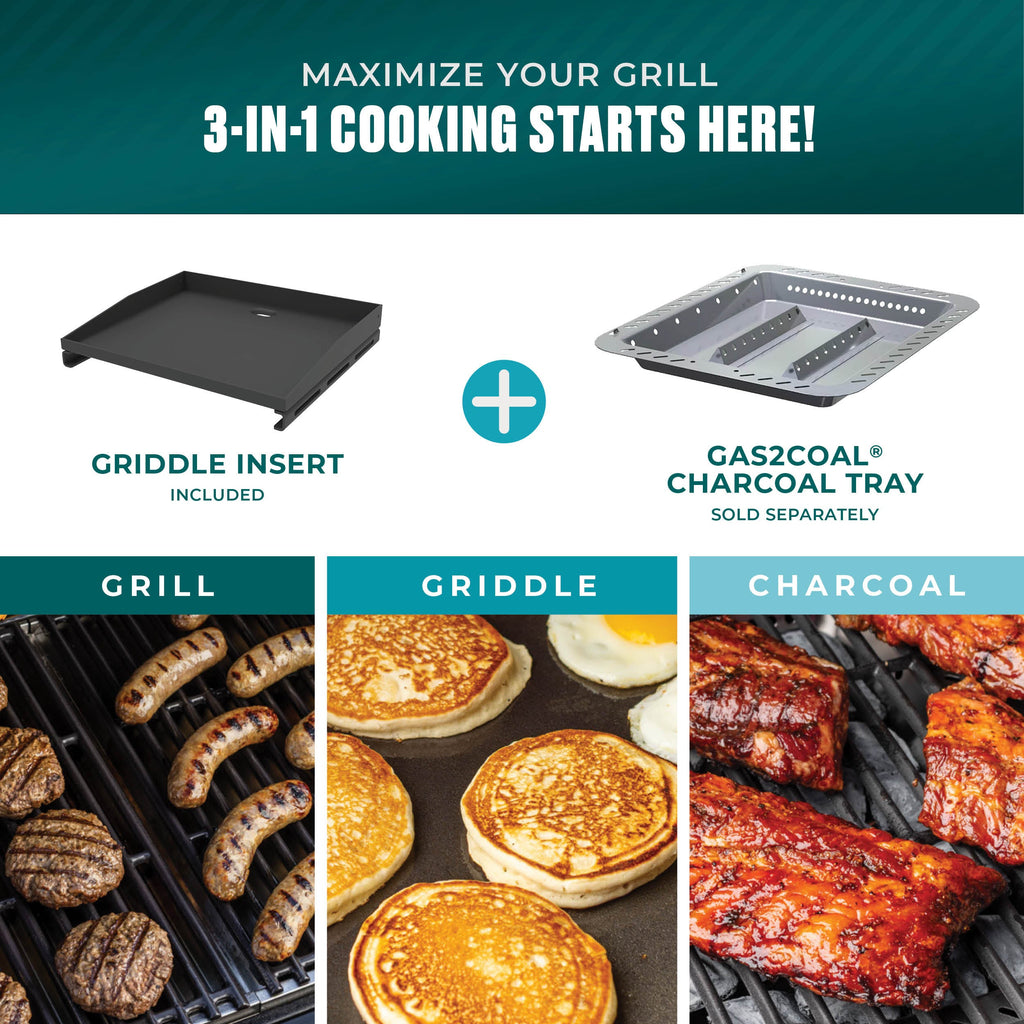 Char-Broil Pro Series™ 4 Burner Gas Grill & Griddle product view 2