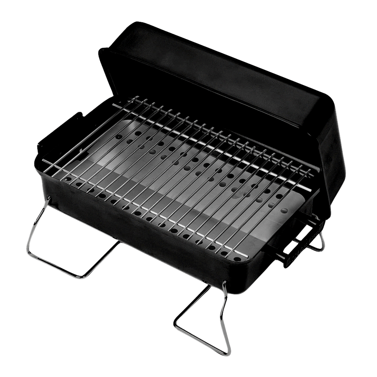 Char-Broil 190 Sq. Inch Portable Charcoal Grill in Black product view 2