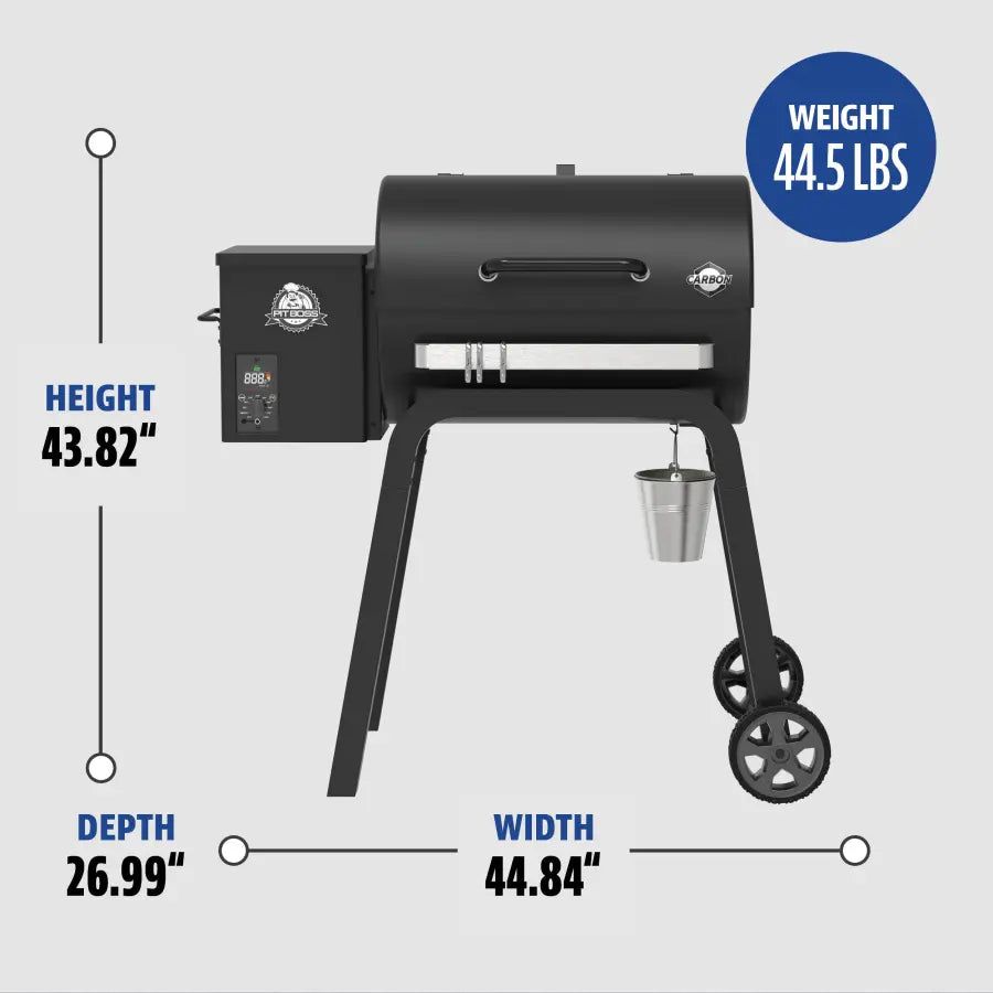 Pit Boss Carbon Series 700 Wood Pellet Grill product view 5