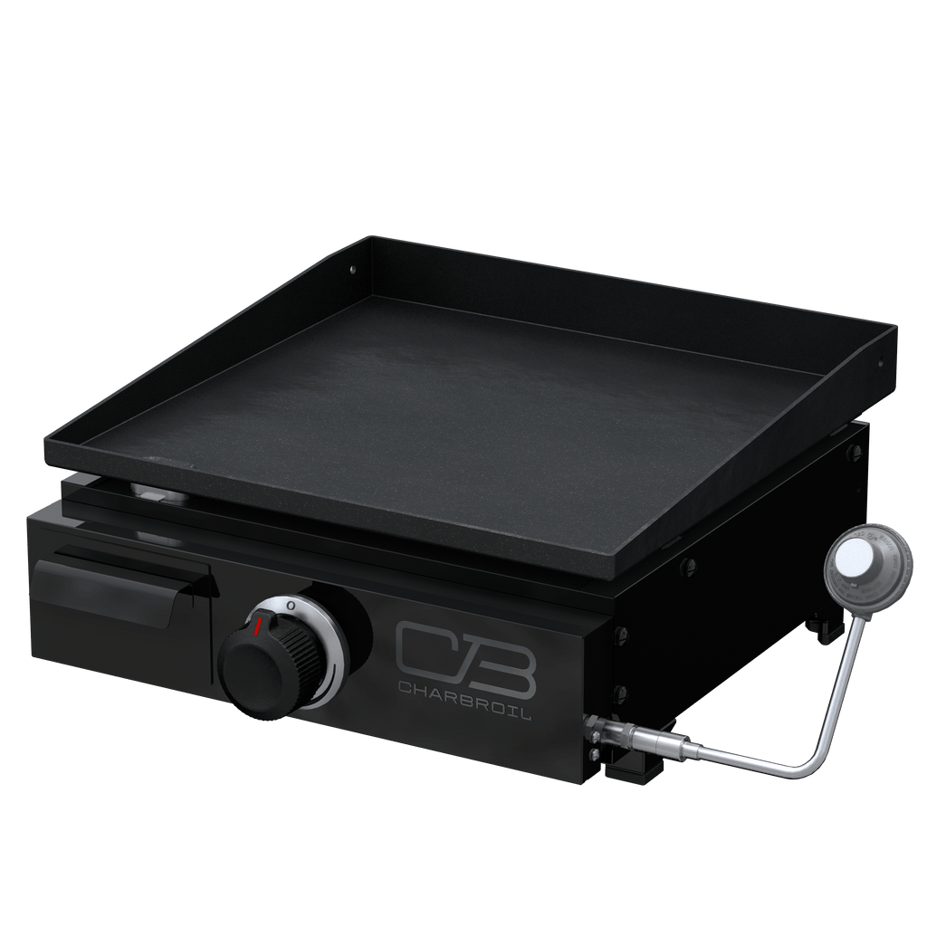 Char-Broil Charbroil® 17" Performance Series™ Portable Tabletop 1 Burner Propane Gas Griddle, Black 463614124 product view 4