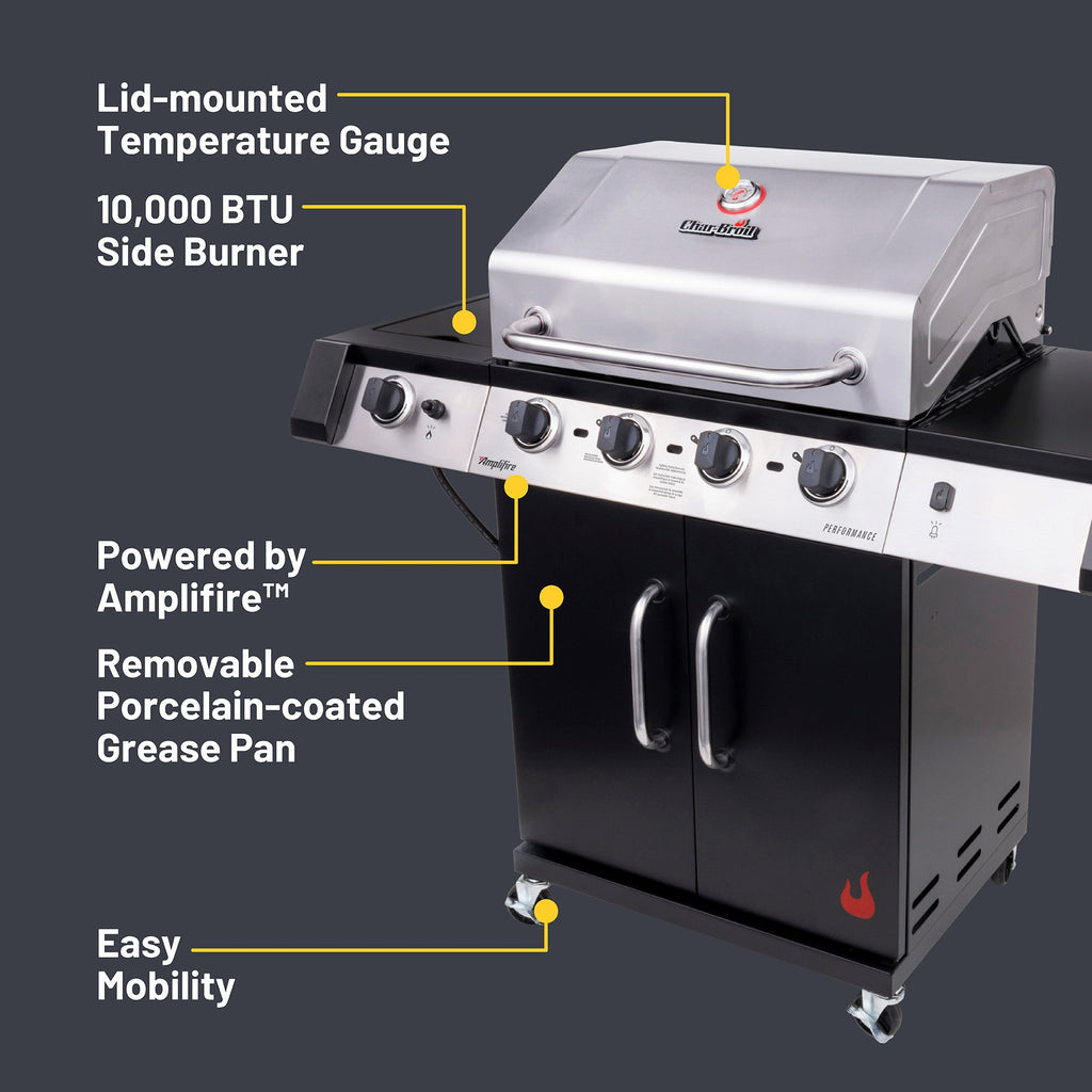 Char-Broil Char-Broil® Performance Series™ Amplifire™ 4-Burner Gas Grill product view 5