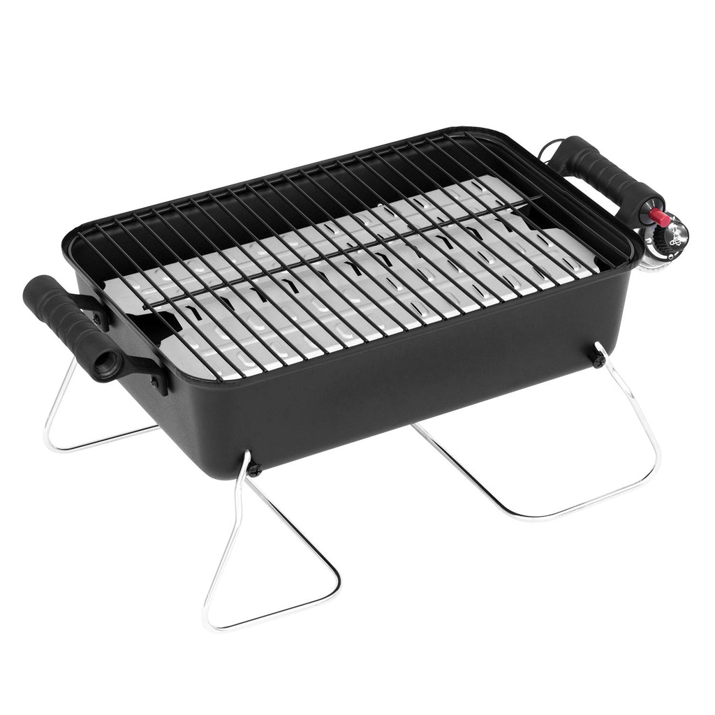 Char-Broil 1-Burner Deluxe Portable Propane Gas Table Top Grill in Black product view 5