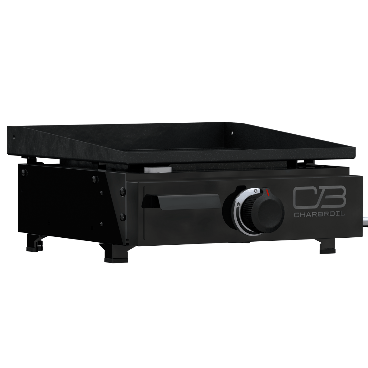 Char-Broil Charbroil® 17" Performance Series™ Portable Tabletop 1 Burner Propane Gas Griddle, Black 463614124 product view 5