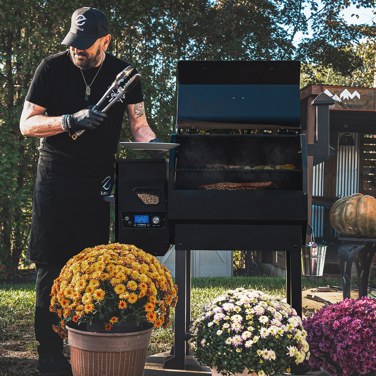 Z GRILLS 10502B WIFI XL PELLET GRILL product view 9
