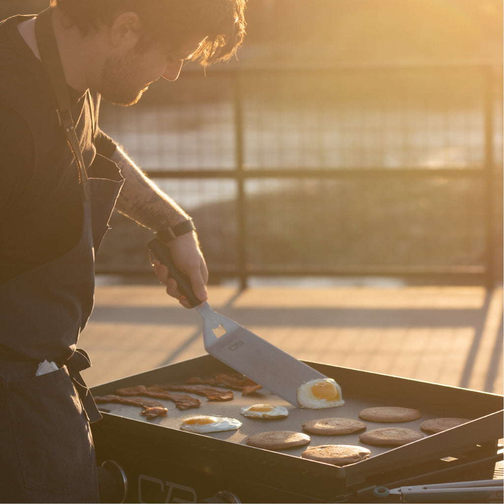Char-Broil Charbroil® 28" Performance Series™ Propane Gas Griddle with Cart 2 Burner Flat Top Grill, Black 463459924 product view 14