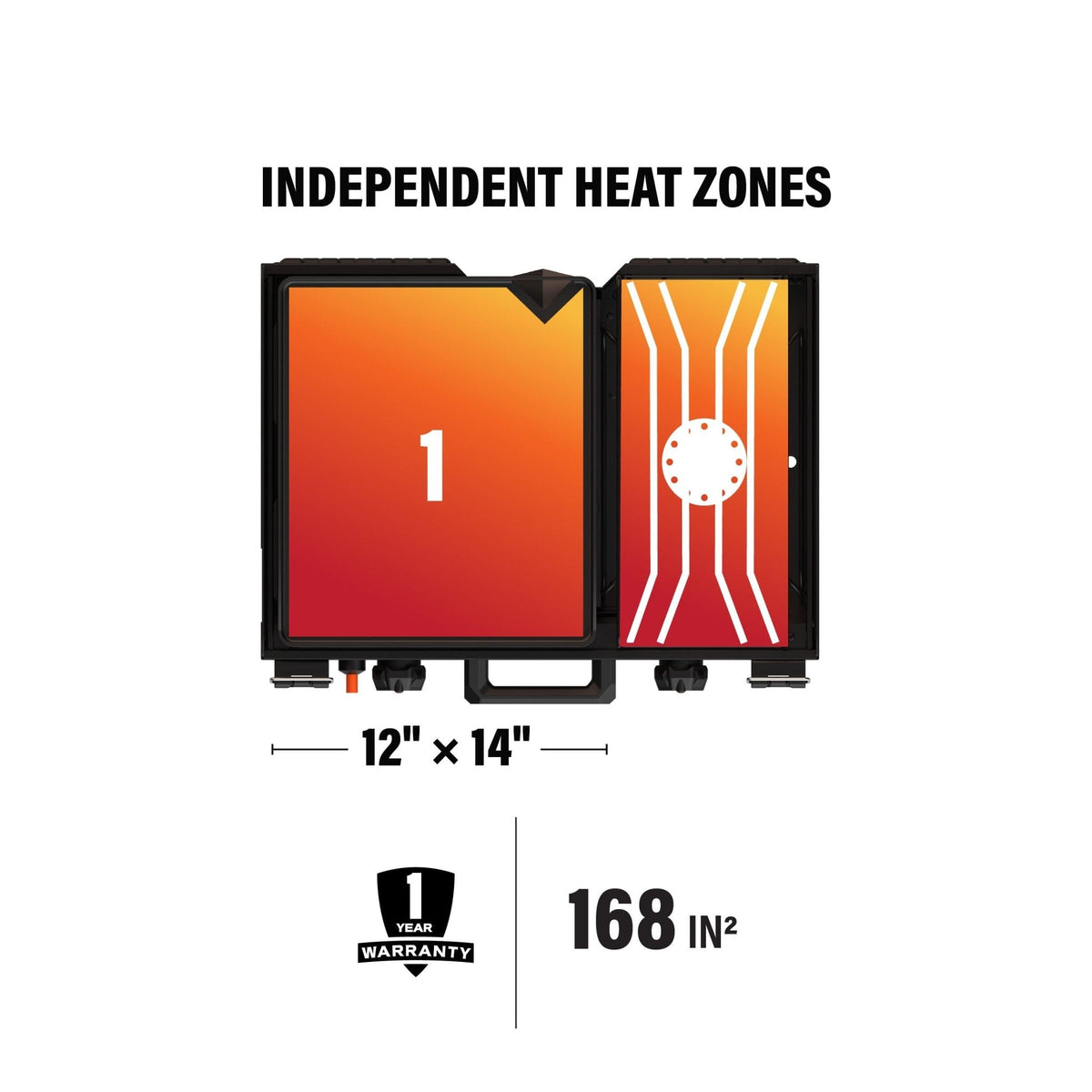 Blackstone 14" Griddle with Side Burner product view 2