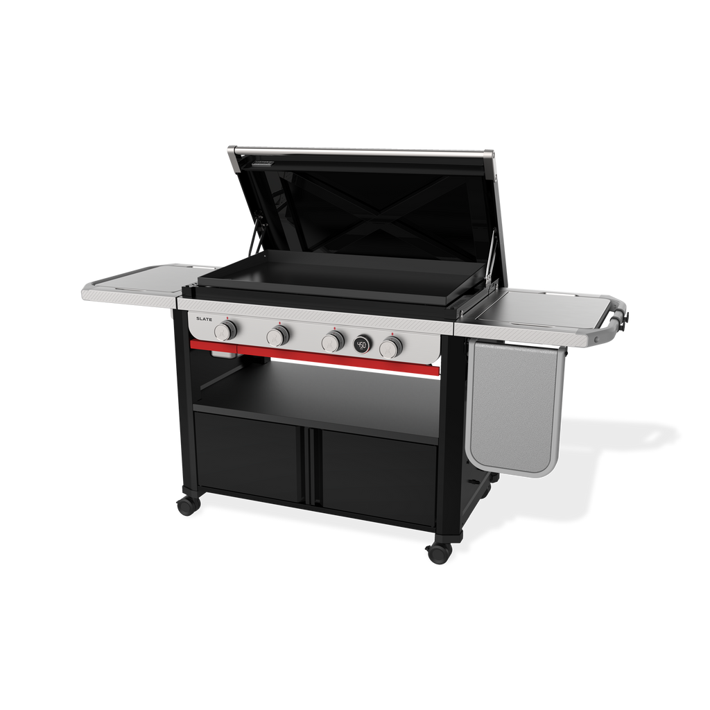 Weber Slate® 36" Rust-Resistant Griddle with Flip-Up Side Table (Liquid Propane) product view 5