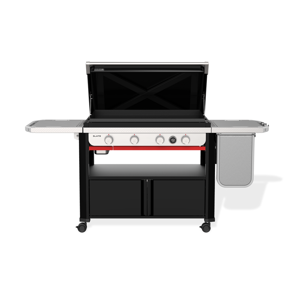 Weber Slate® 36" Rust-Resistant Griddle with Flip-Up Side Table (Liquid Propane) product view 7