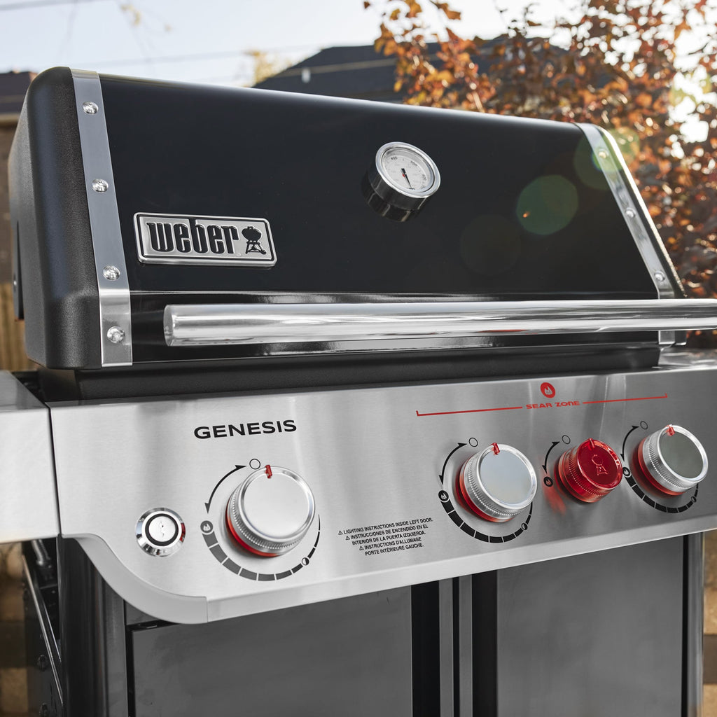 Weber Genesis E-325s Gas Grill — Black (Liquid Propane) product view 2