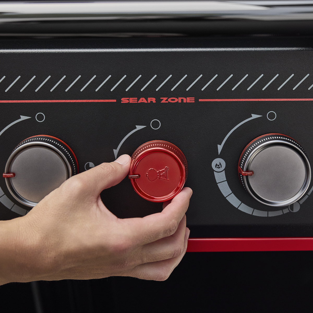 Weber Genesis® E-330 Gas Grill Stealth® Edition (Liquid Propane) product view 4