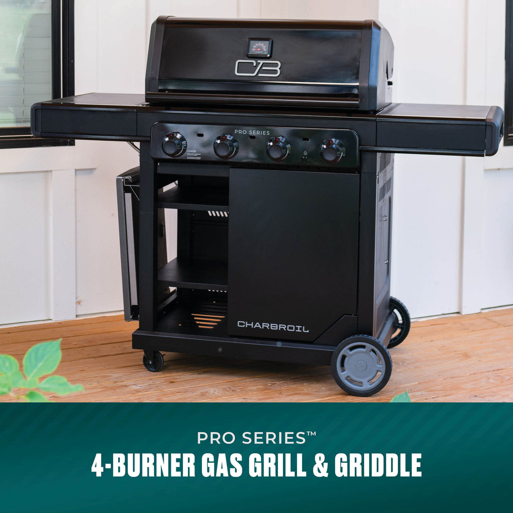 Char-Broil Pro Series™ 4 Burner Gas Grill & Griddle product view 1
