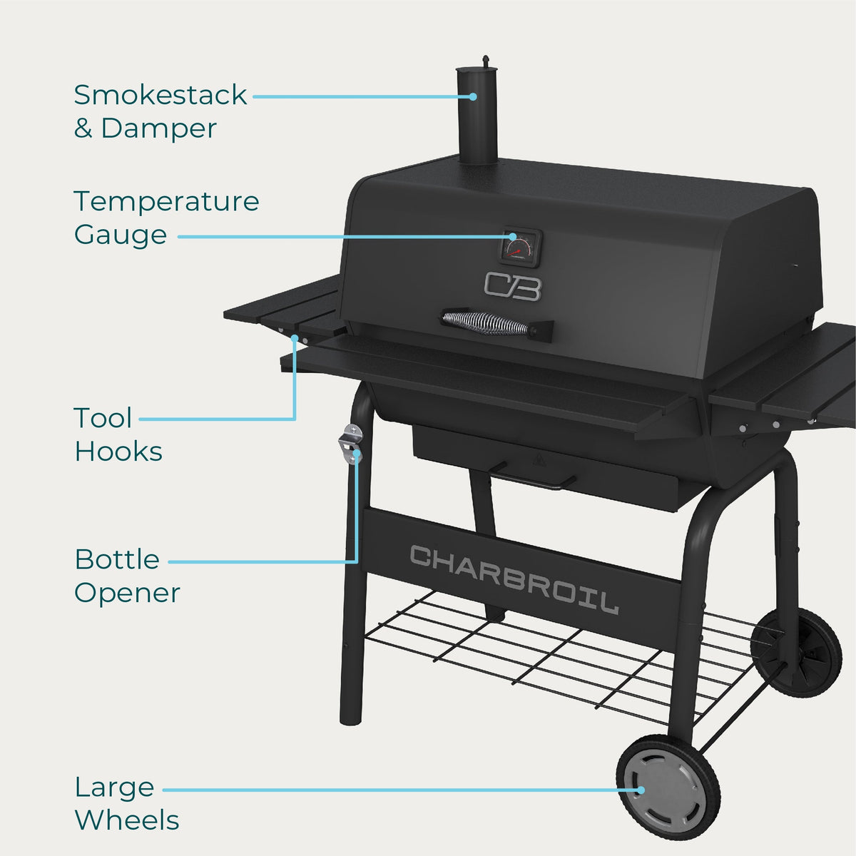 Char-Broil C-Line Charcoal Grill 840 product view 1