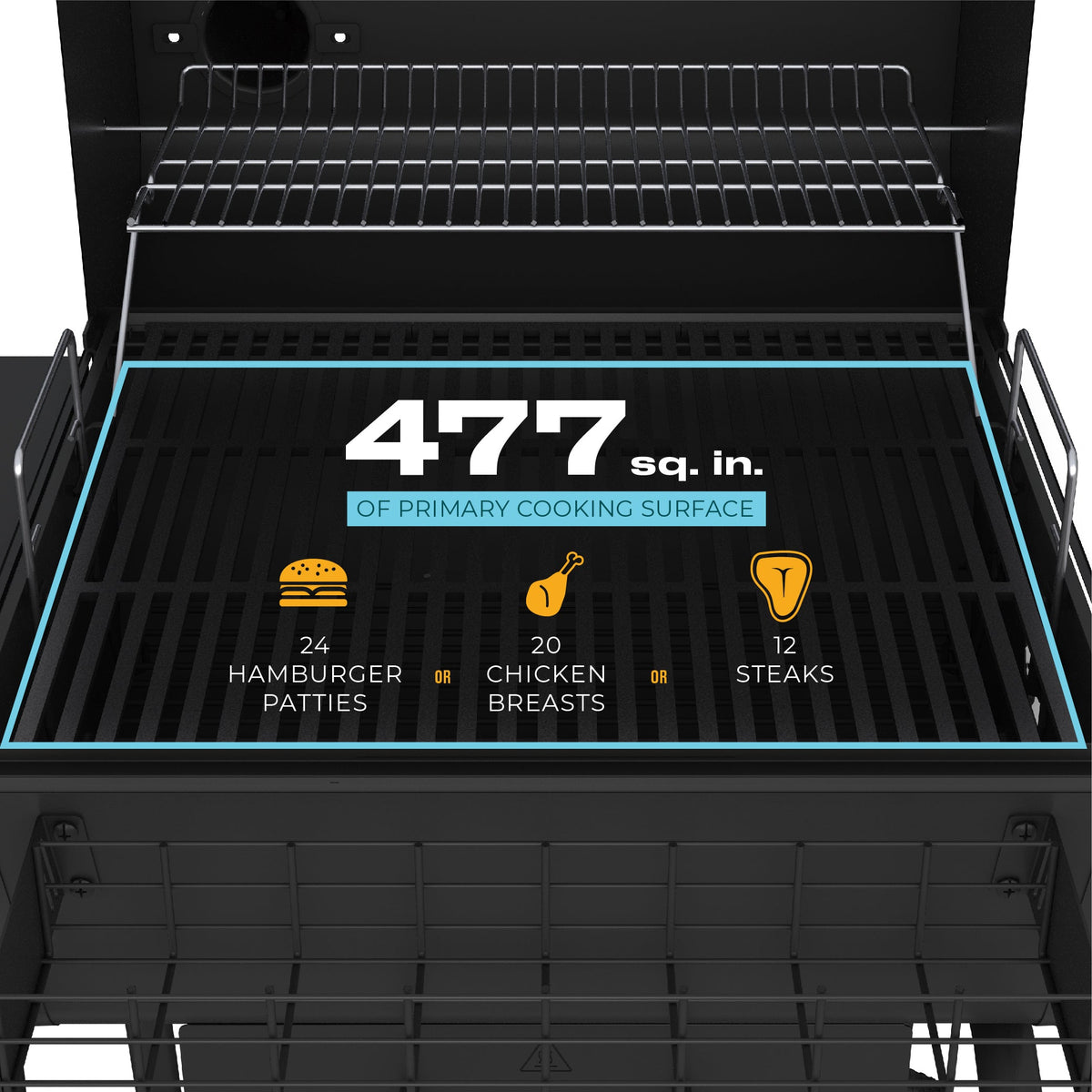 Char-Broil C-Line Charcoal Grill 665 product view 5