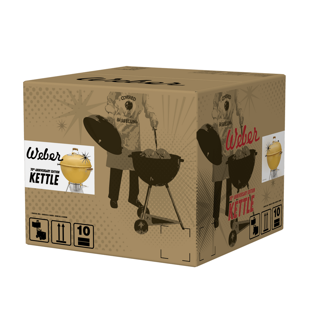 Weber 70th Anniversary Edition Kettle Charcoal Grill 22" product view 2