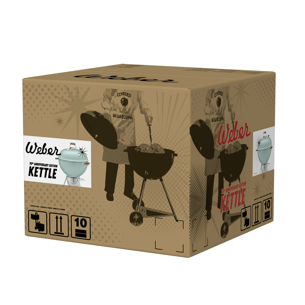 Weber 70th Anniversary Edition Kettle Charcoal Grill 22" product view 2