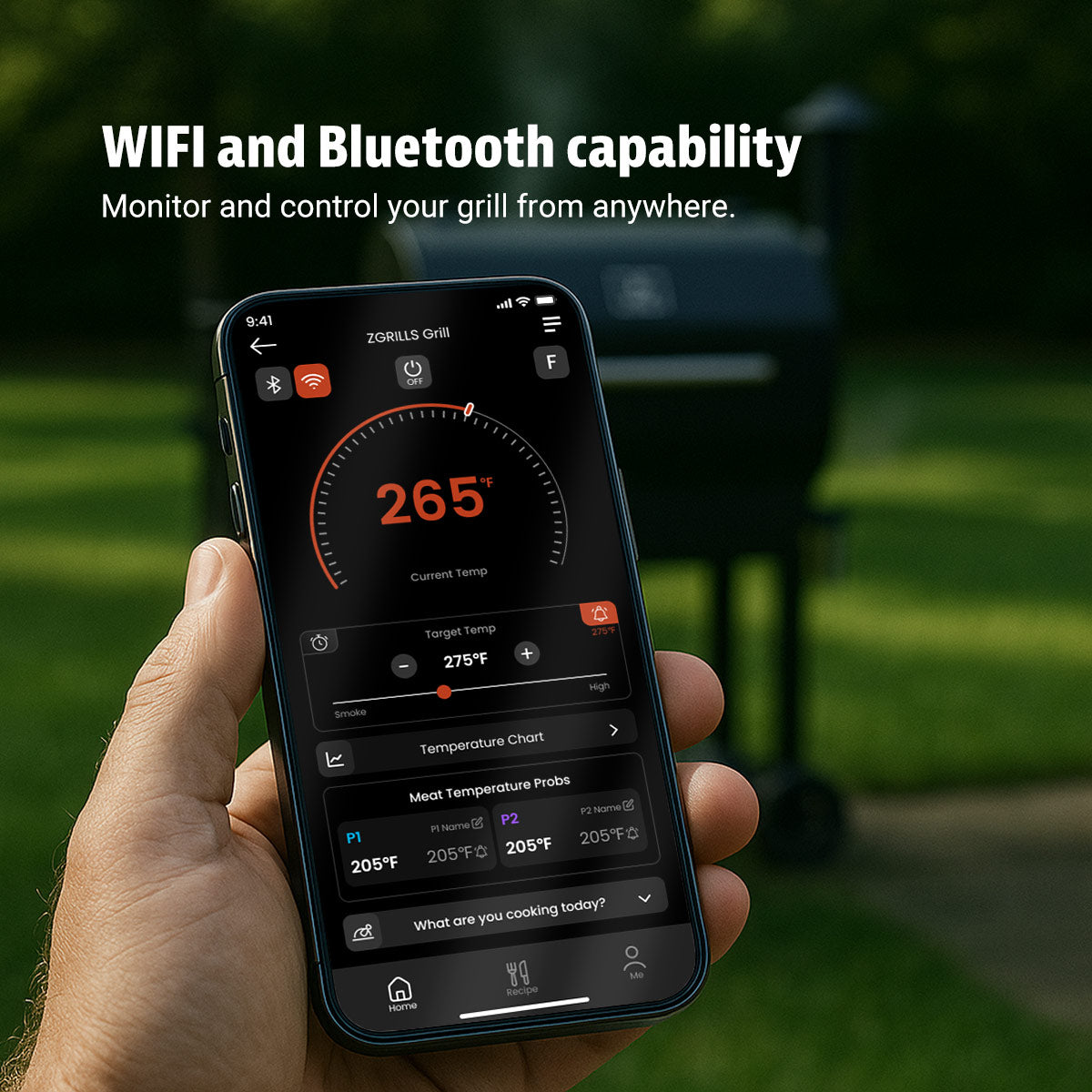 Z GRILLS 10502B WIFI XL PELLET GRILL product view 5