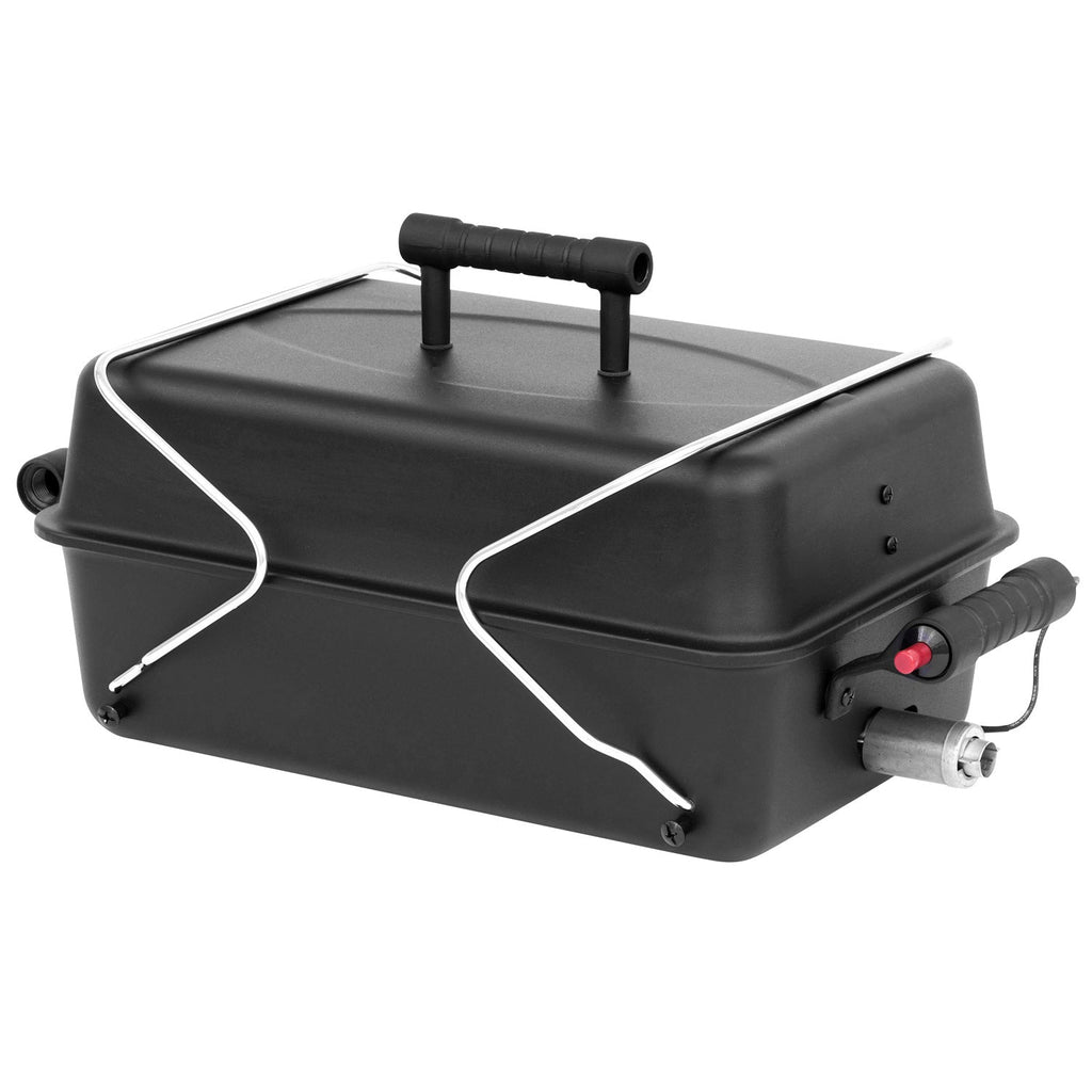 Char-Broil 1-Burner Deluxe Portable Propane Gas Table Top Grill in Black product view 3