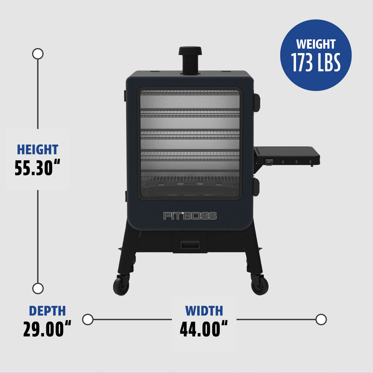 Pit Boss Navigator 6-Series Vertical Pellet Smoker product view 9
