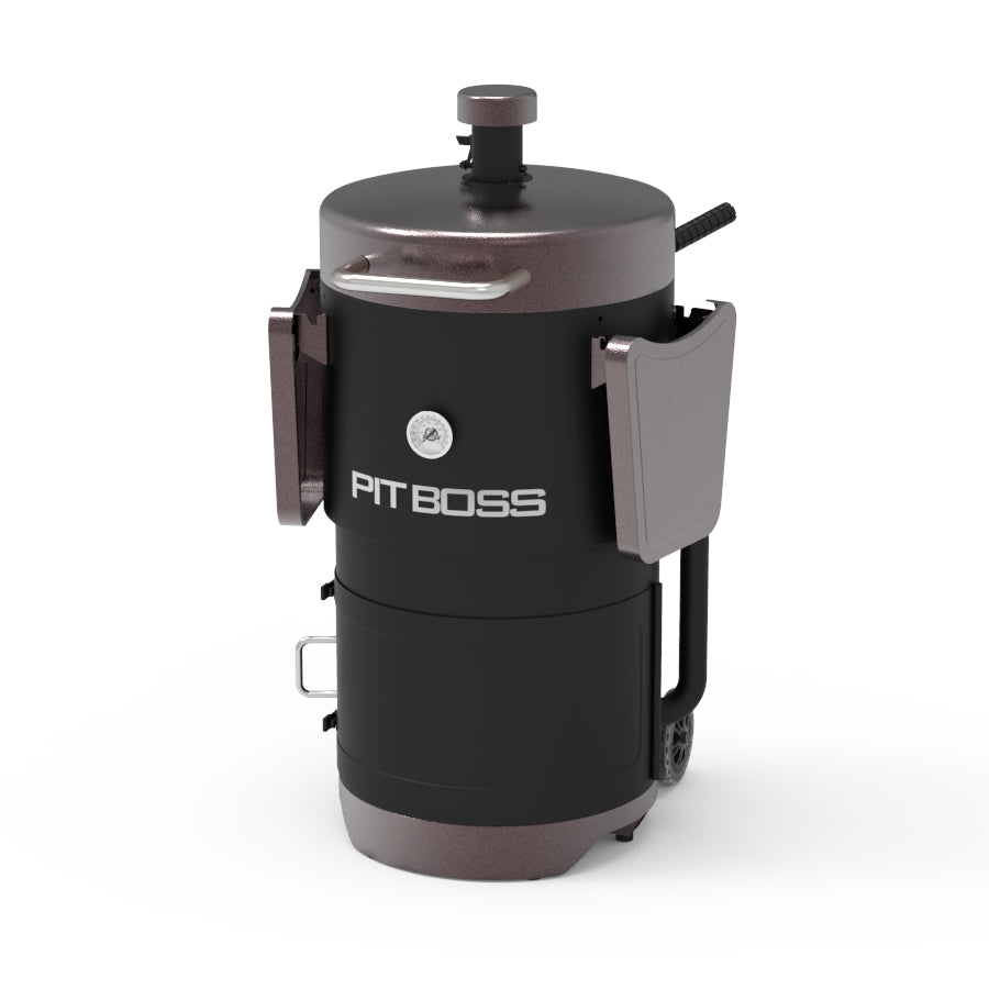 Pit Boss Mahogany Champion Barrel Charcoal Smoker - PBV24CB product view 3