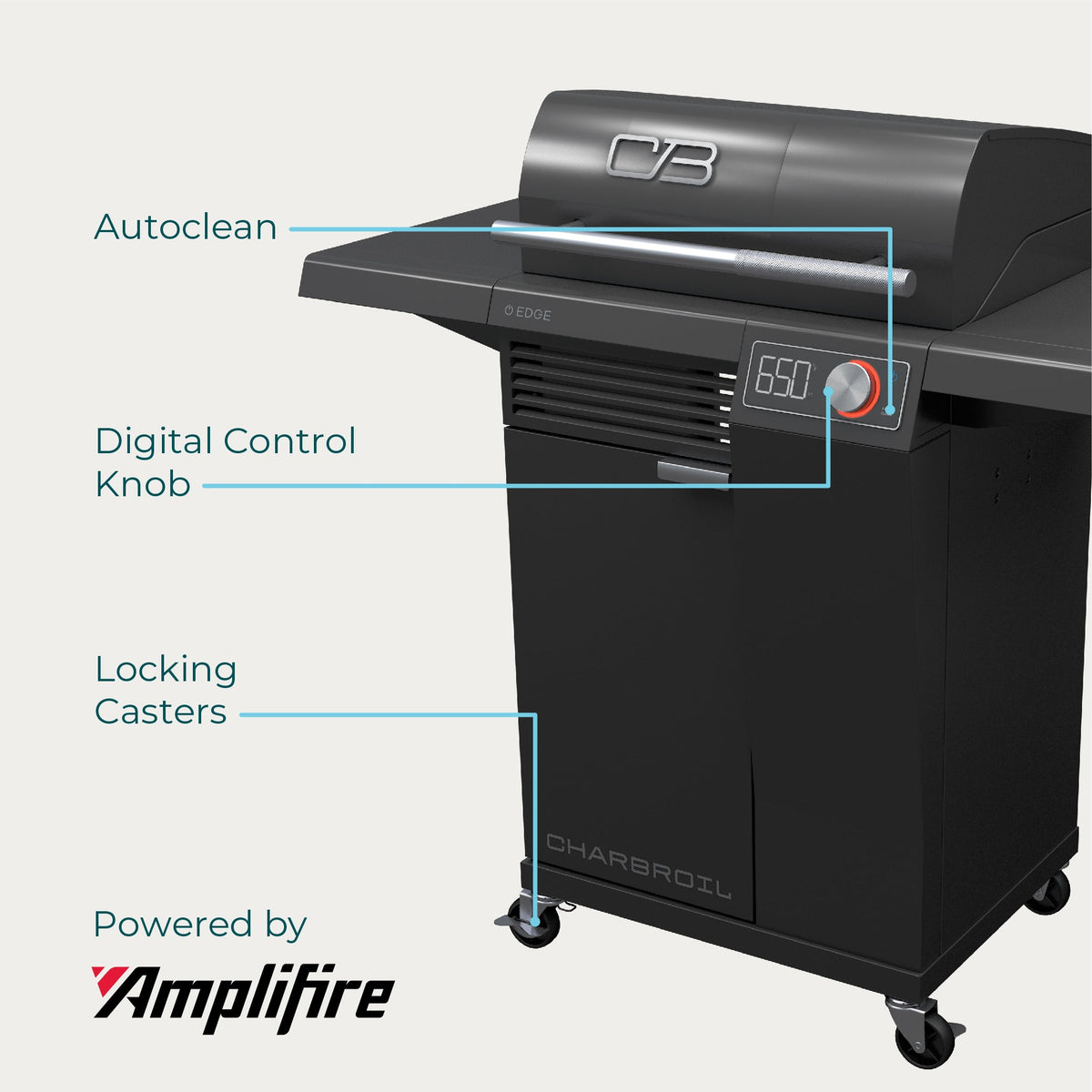 Char-Broil Edge Electric Grill Black product view 2
