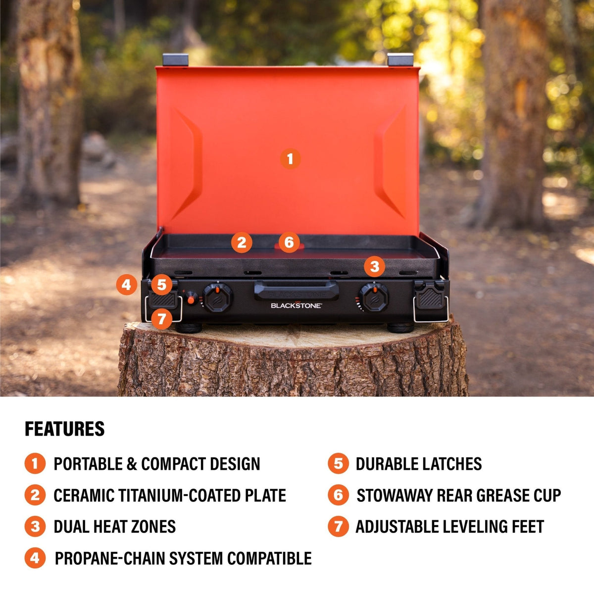Blackstone 20" Camping Griddle product view 3