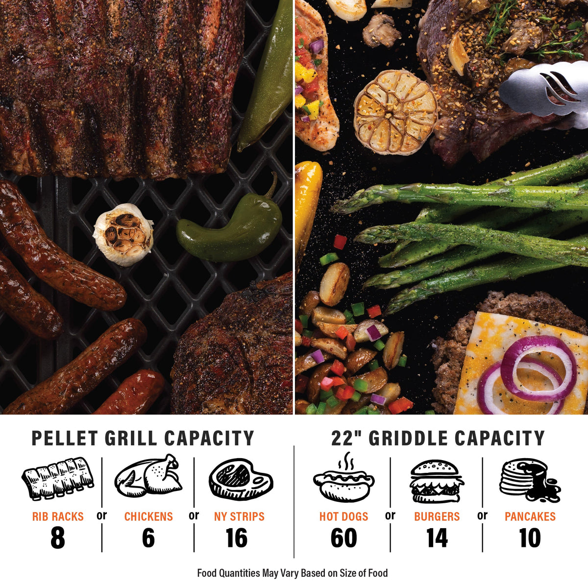 Blackstone 22" XL Griddle Pellet Grill Combo product view 10