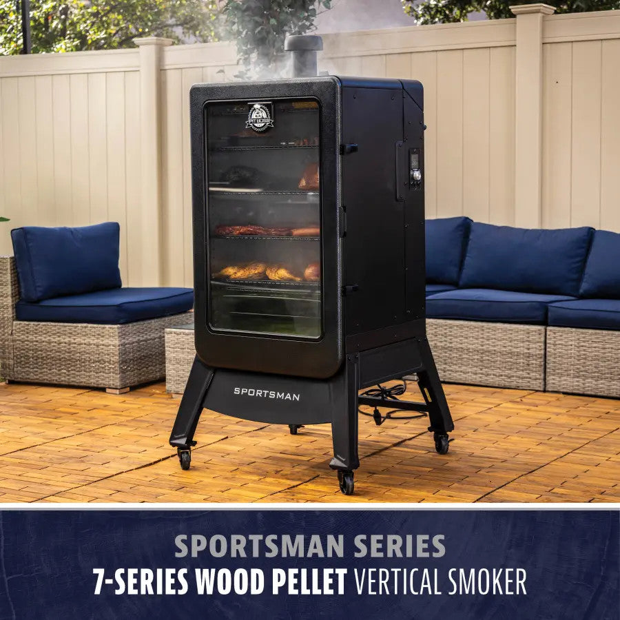 Pit Boss Sportsman 7-Series Wood Pellet Vertical Smoker product view 1