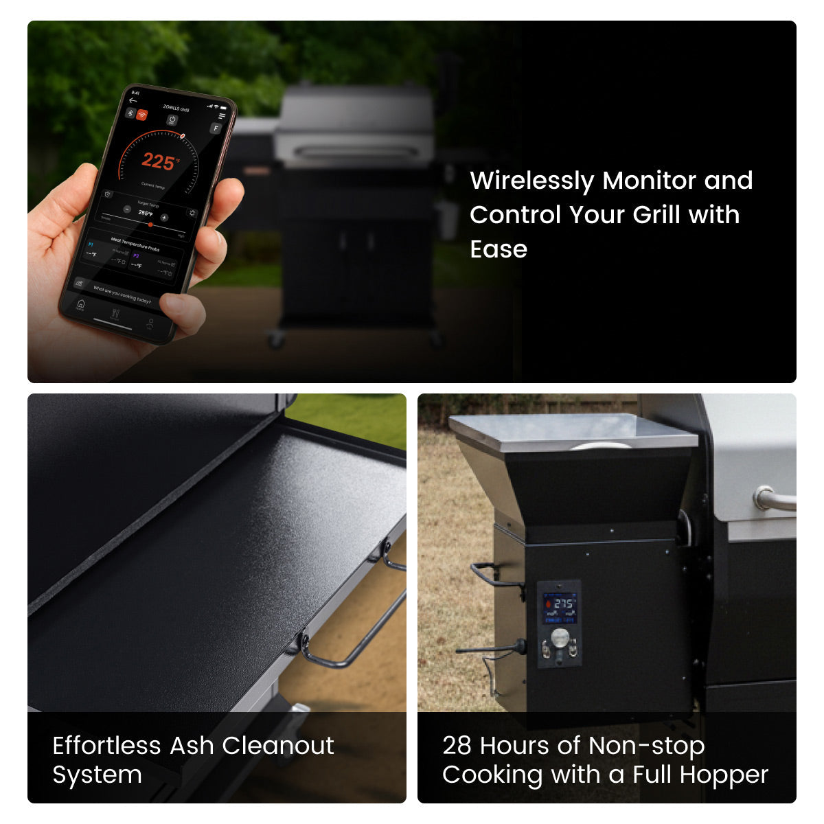 Z GRILLS BBQ LEGEND 1000D4E WIFI product view 2