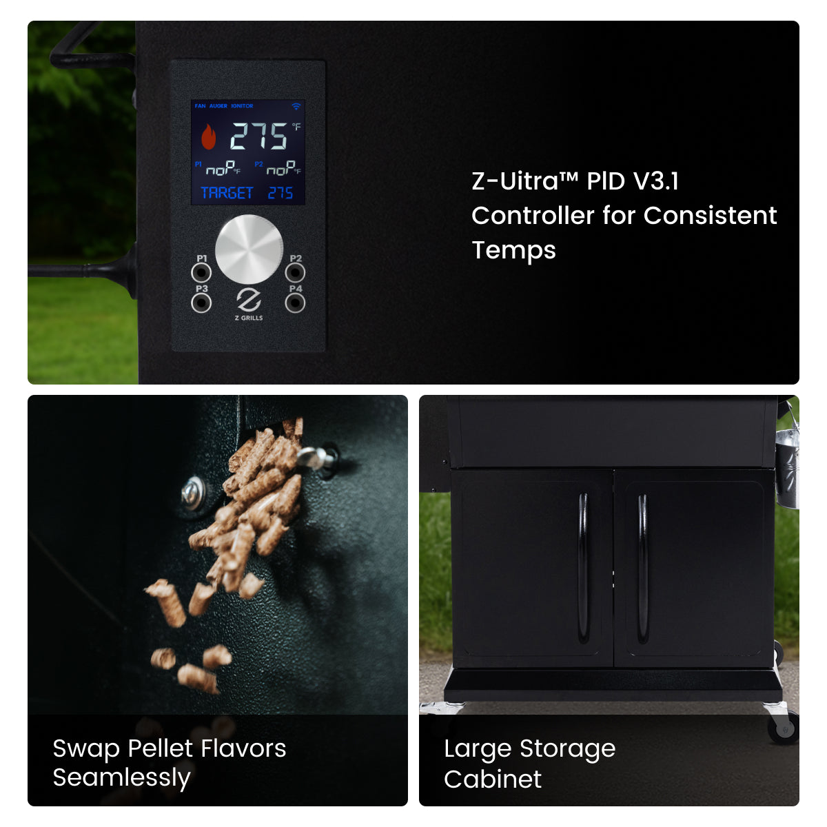 Z GRILLS BBQ LEGEND 1000D4E WIFI product view 3