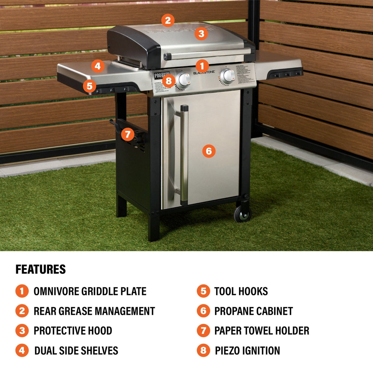 Blackstone 22” Griddle with Cabinet product view 3