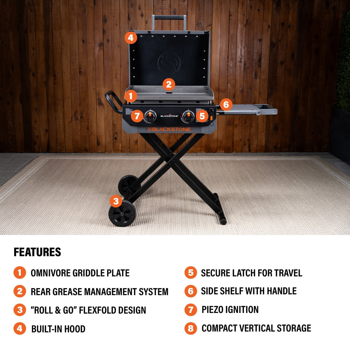 Blackstone 22" Griddle with Flexfold Legs product view 2