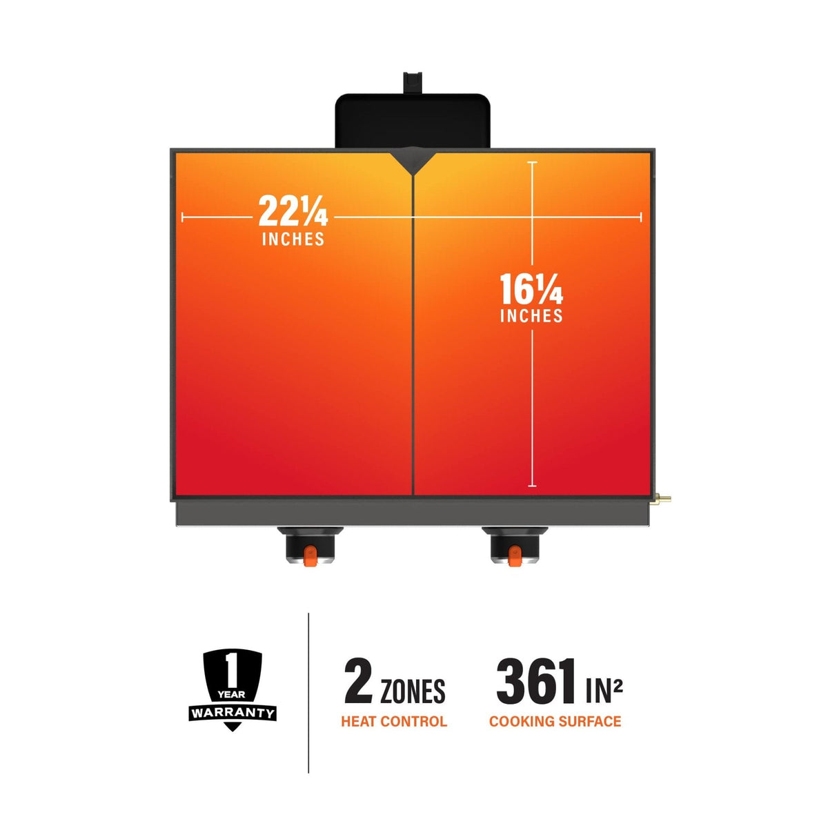 Blackstone 22" Tabletop Griddle with Hood product view 3
