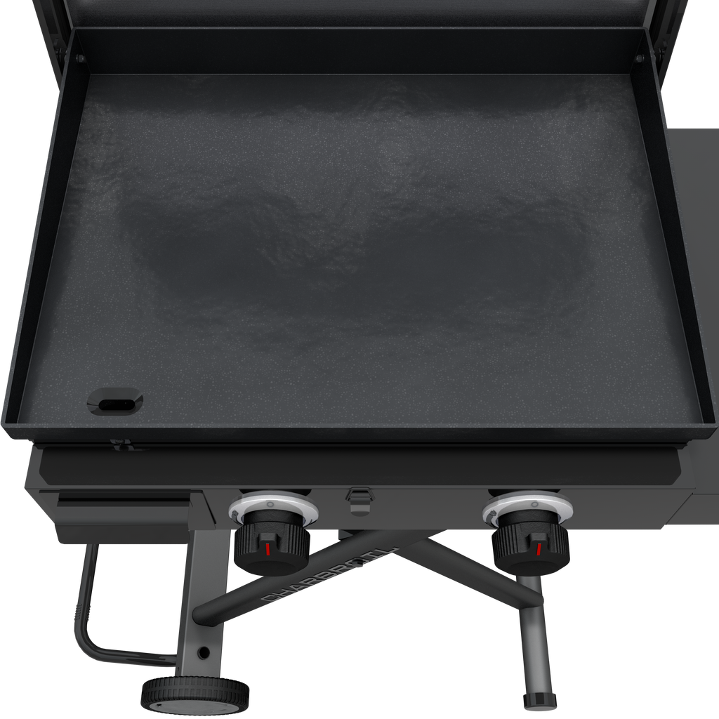 Char-Broil Charbroil® 22" Performance Series™ Folding Cart 2 Burner Portable Propane Gas Griddle, Black 463711223 product view 8