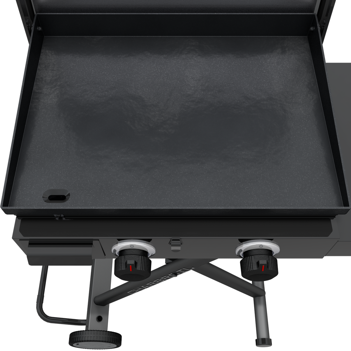 Char-Broil Charbroil® 22" Performance Series™ Folding Cart 2 Burner Portable Propane Gas Griddle, Black 463711223 product view 8