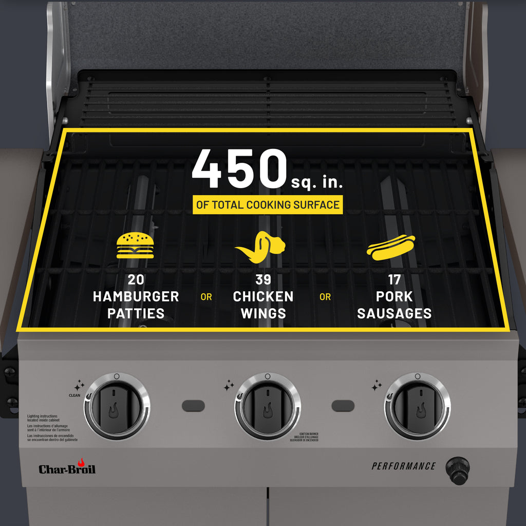Char-Broil Performance 3B Cabinet 375 Stone product view 7