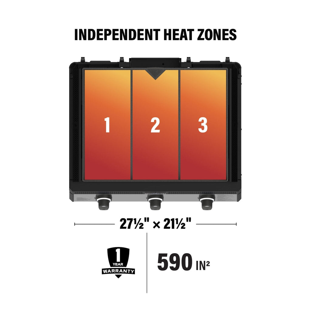 Blackstone 28" Built-in Griddle with Hood (Propane) product view 2
