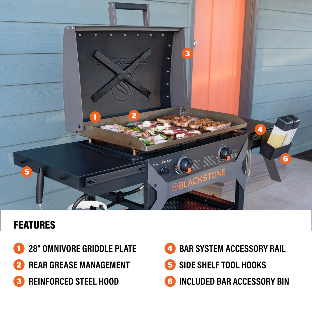 Blackstone 28" Griddle with Hood product view 3