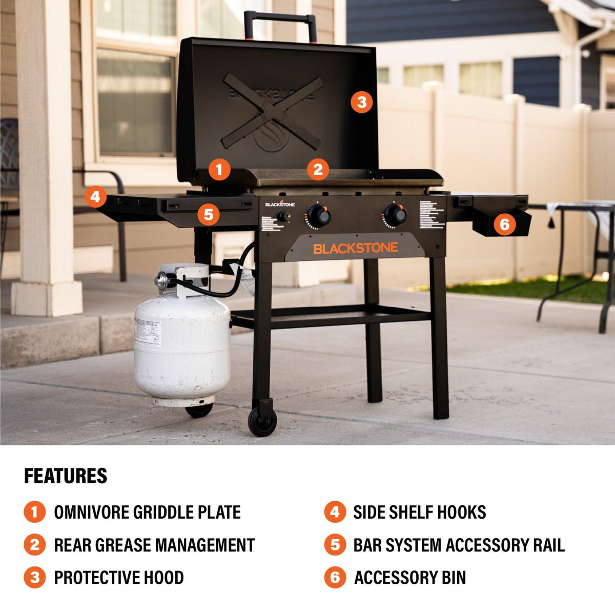 Blackstone 28" Griddle with Hood product view 2