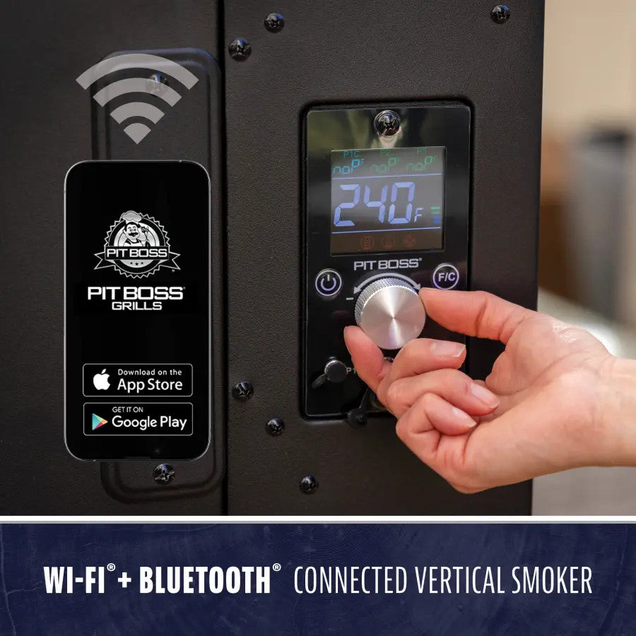 Pit Boss Sportsman 7-Series Wood Pellet Vertical Smoker product view 3