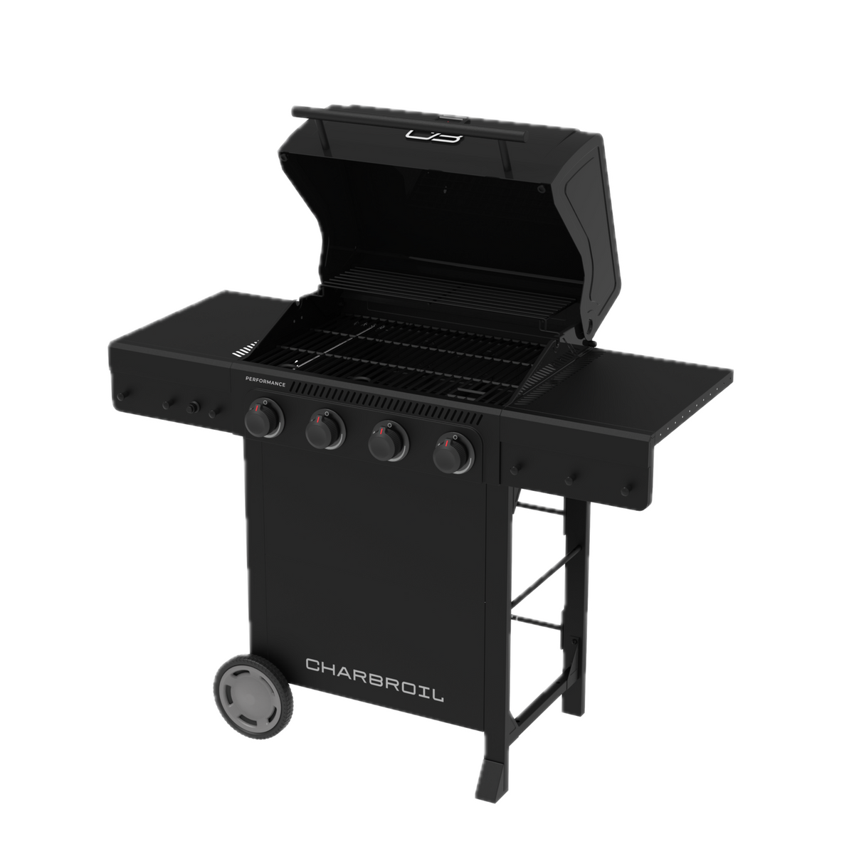 Char-Broil Performance Series™ 4 Burner Gas Grill Cart Black product view 10