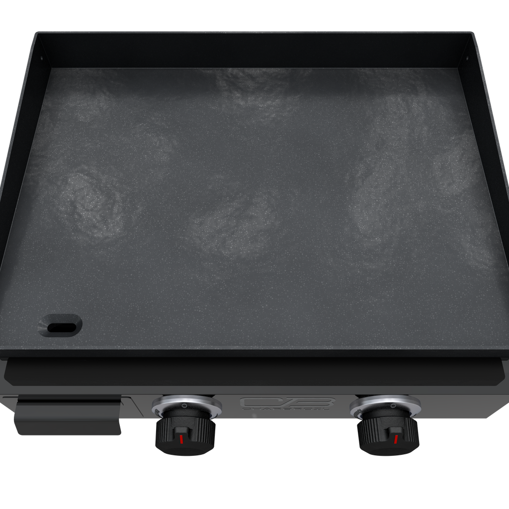 Char-Broil Charbroil® 22" Performance Series™ Portable Tabletop 2 Burner Propane Gas Griddle, Black 463614224 product view 8