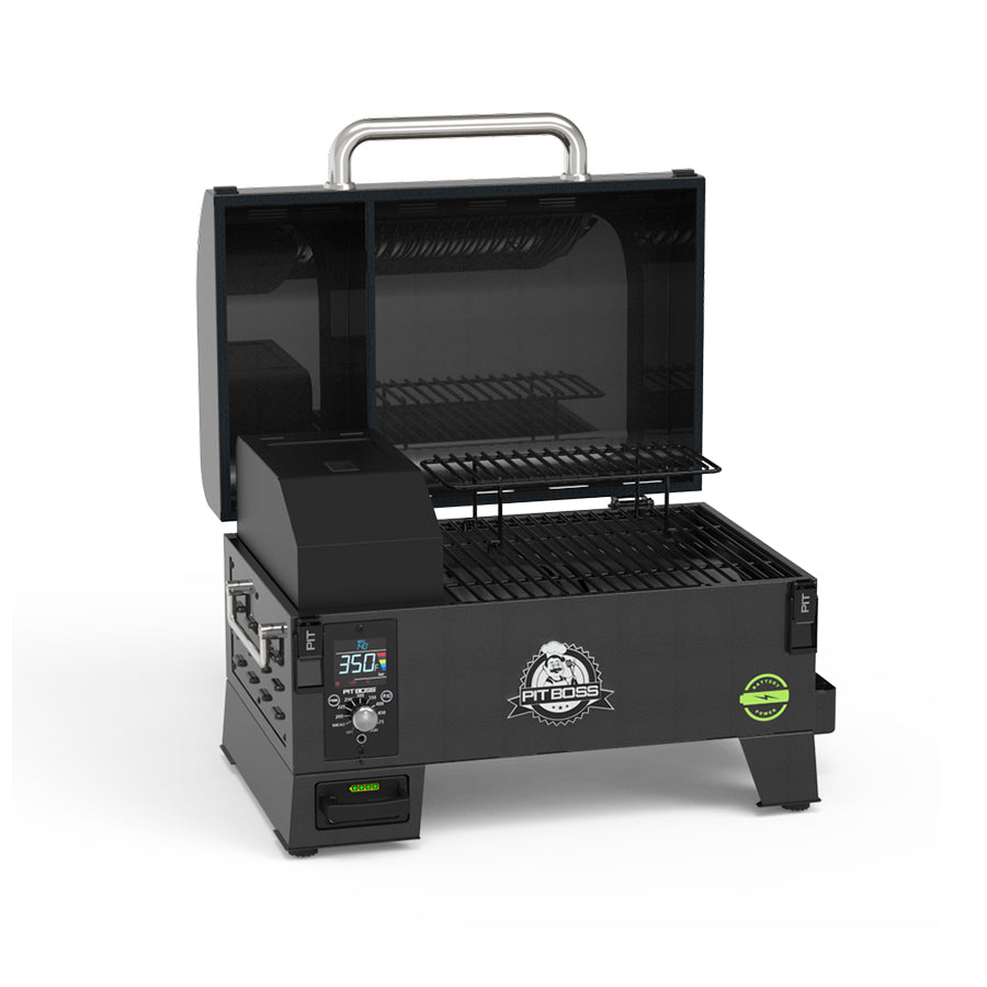 Pit Boss Portable Battery Powered Wood Pellet Grill product view 1