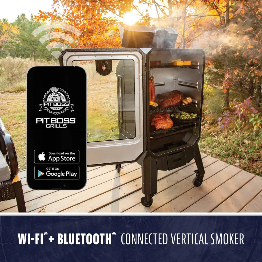 Pit Boss Pro Series II 4-Series Wood Pellet Vertical Smoker product view 3