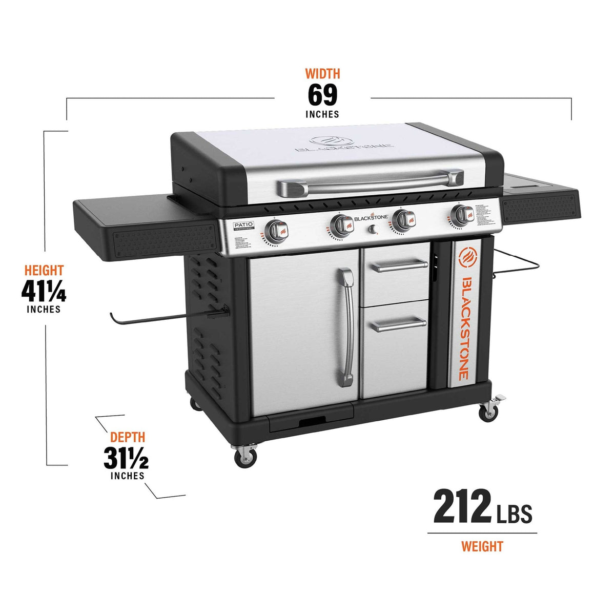 Blackstone 36” Griddle with Hood product view 2