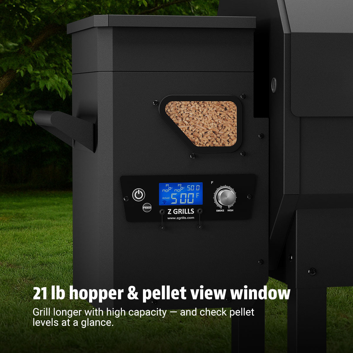 Z GRILLS 10502B WIFI XL PELLET GRILL product view 6