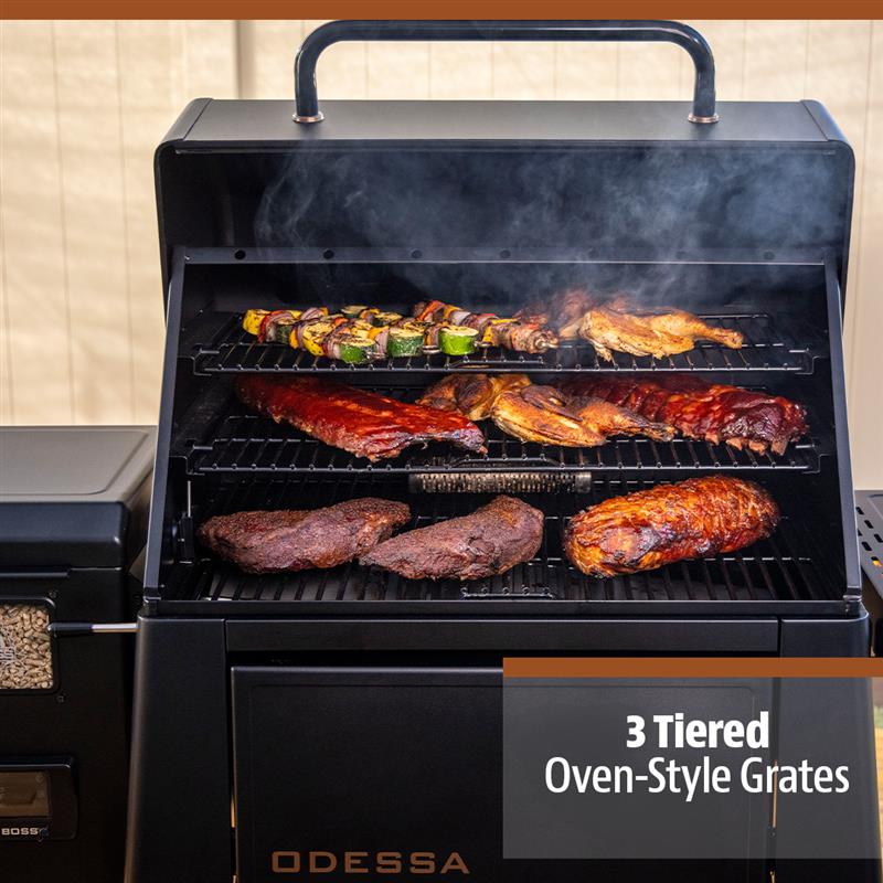 Pit Boss Onyx Edition Odessa Wood Pellet Grill product view 3