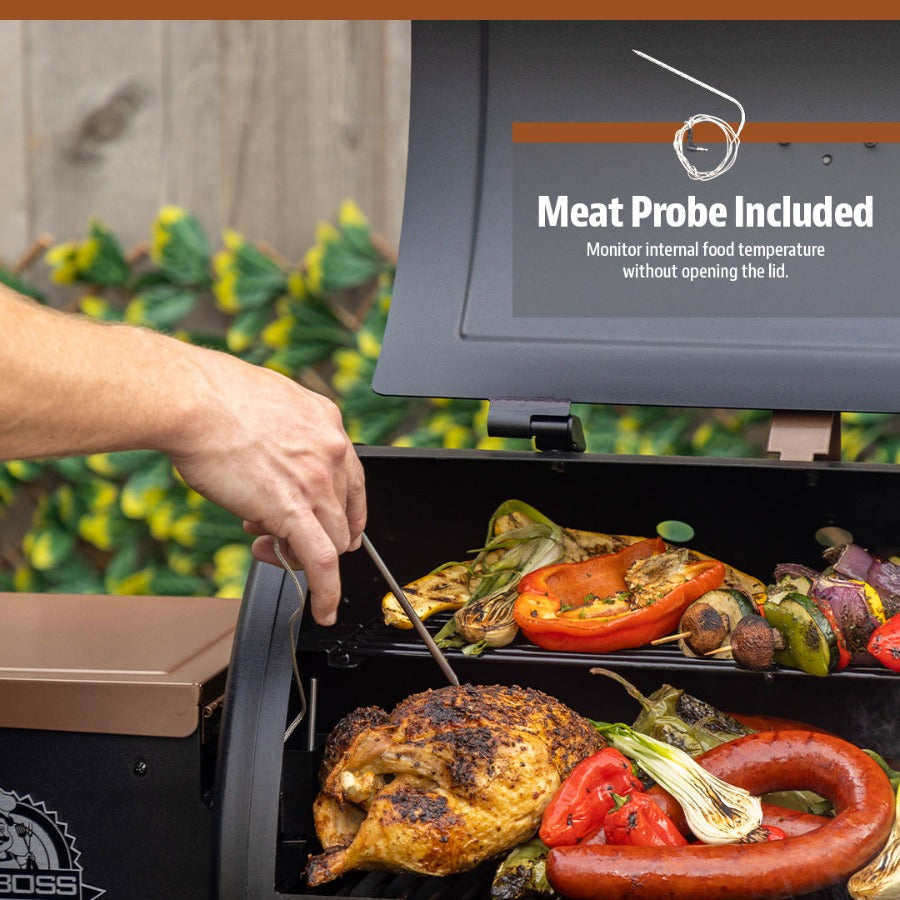 Pit Boss Classic 700 Wood Pellet Grill - Onyx Edition product view 6
